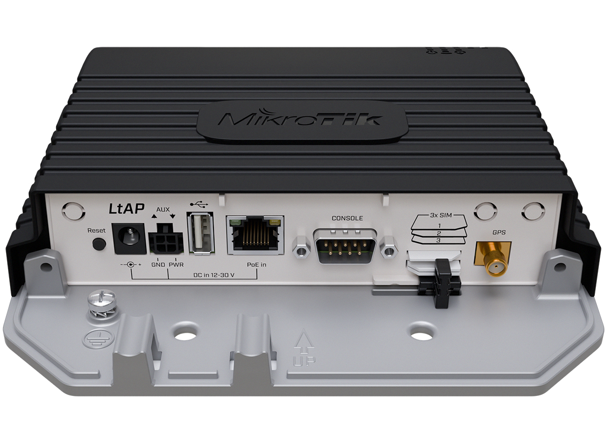MikroTik LtAP LTE7 Kit 3 SIM 2 mPCIe and GPS Router