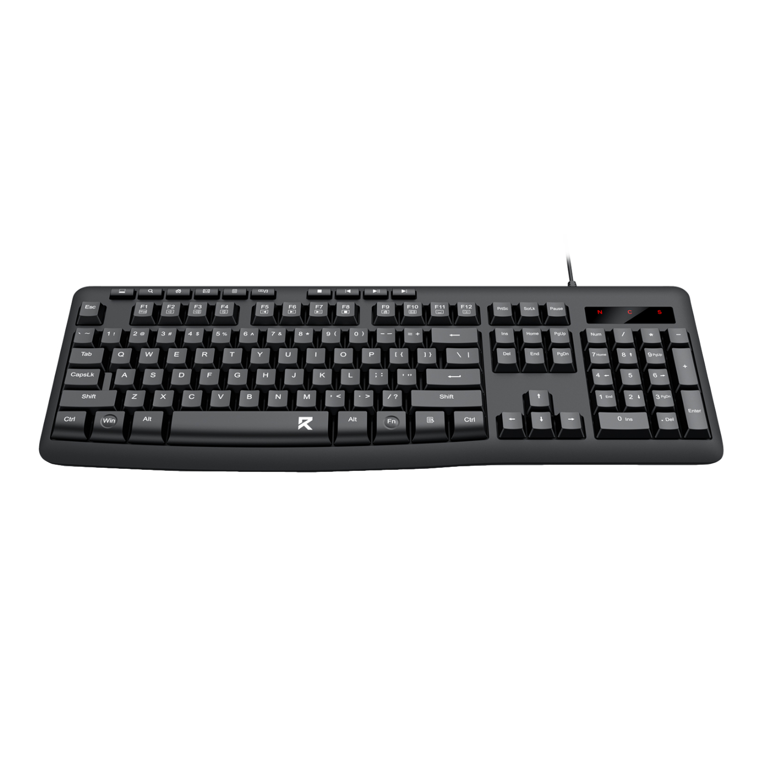 RD-BK-7366_Redragon-BK-7366-Full-size-Ergonomic-Membrane-Office-Keyboard-Black_wr_03a Redragon BK-7366 Full-size Ergonomic Wired Membrane Office Keyboard - Black