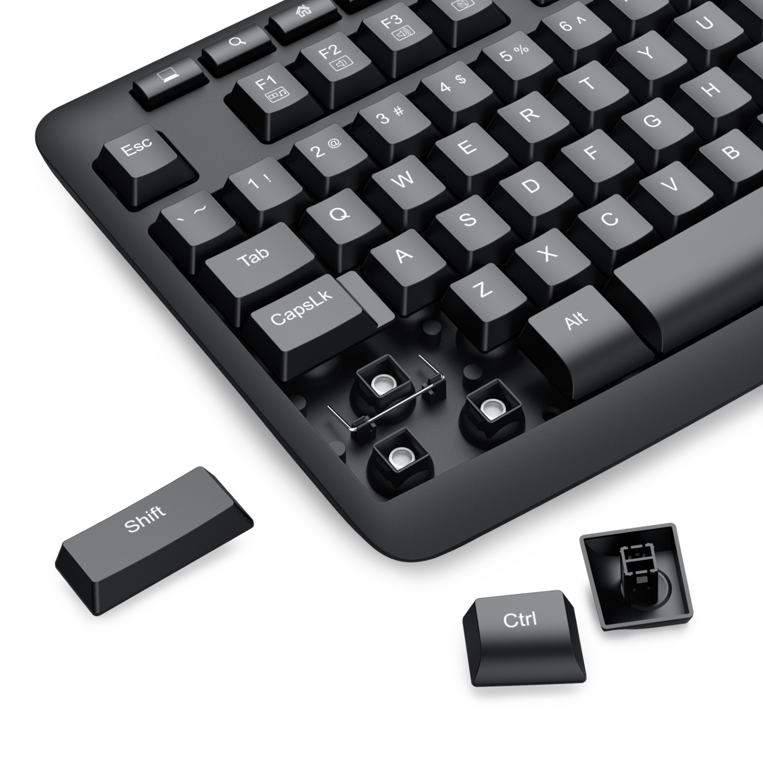 RD-BK-7366_Redragon-BK-7366-Full-size-Ergonomic-Membrane-Office-Keyboard-Black_wr_07a Redragon BK-7366 Full-size Ergonomic Wired Membrane Office Keyboard - Black