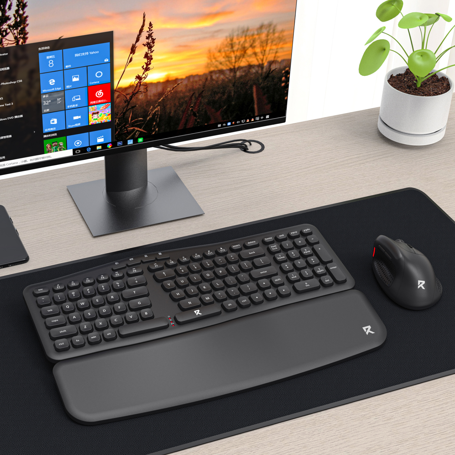 RD-BS-7162MAX_Redragon-BS7161-2.4G-Wireless-Keyboard-and-Mouse-Combo-Black_wr_06a Redragon BS7161 2.4G Wireless Keyboard and Mouse Combo - Black