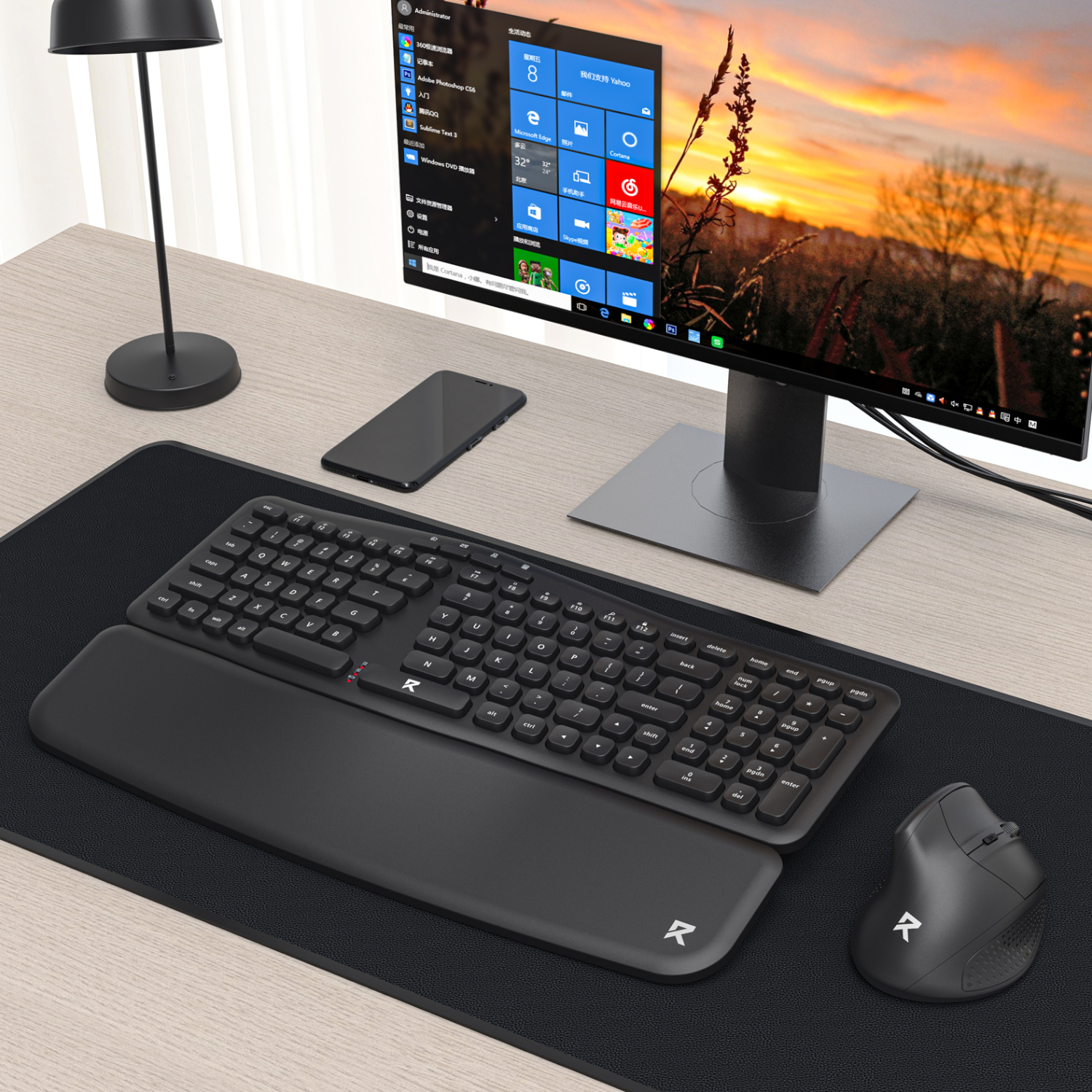 RD-BS-7162MAX_Redragon-BS7161-2.4G-Wireless-Keyboard-and-Mouse-Combo-Black_wr_07a Redragon BS7161 2.4G Wireless Keyboard and Mouse Combo - Black