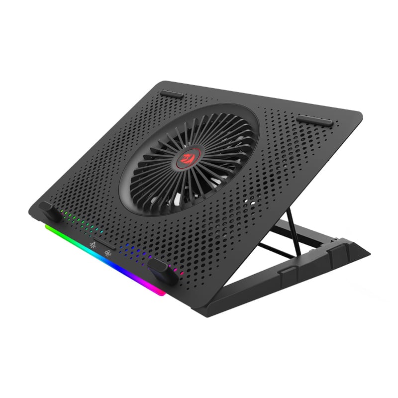 RD-GCP500_wr_02 REDRAGON Dual USB 5 Fan RGB Gaming Notebook Stand