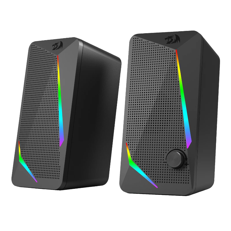 RD-GS510_wr_01 REDRAGON 2.0 Satellite Speakers WALTZ - Black