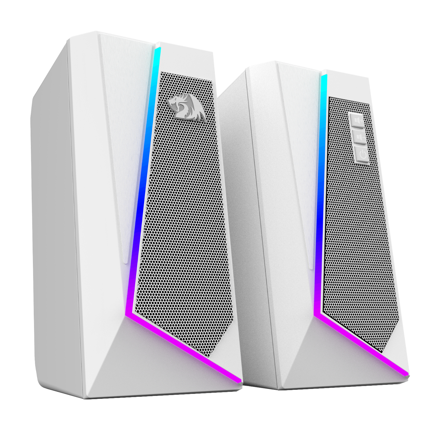 RD-GS520W_Redragon-GS20W-ANVIL-3W-2.0-RGB-Stereo-Desktop-PC-Speakers-White_wr_01a Redragon GS20W ANVIL 3W 2.0 RGB Stereo Desktop PC Speakers - White