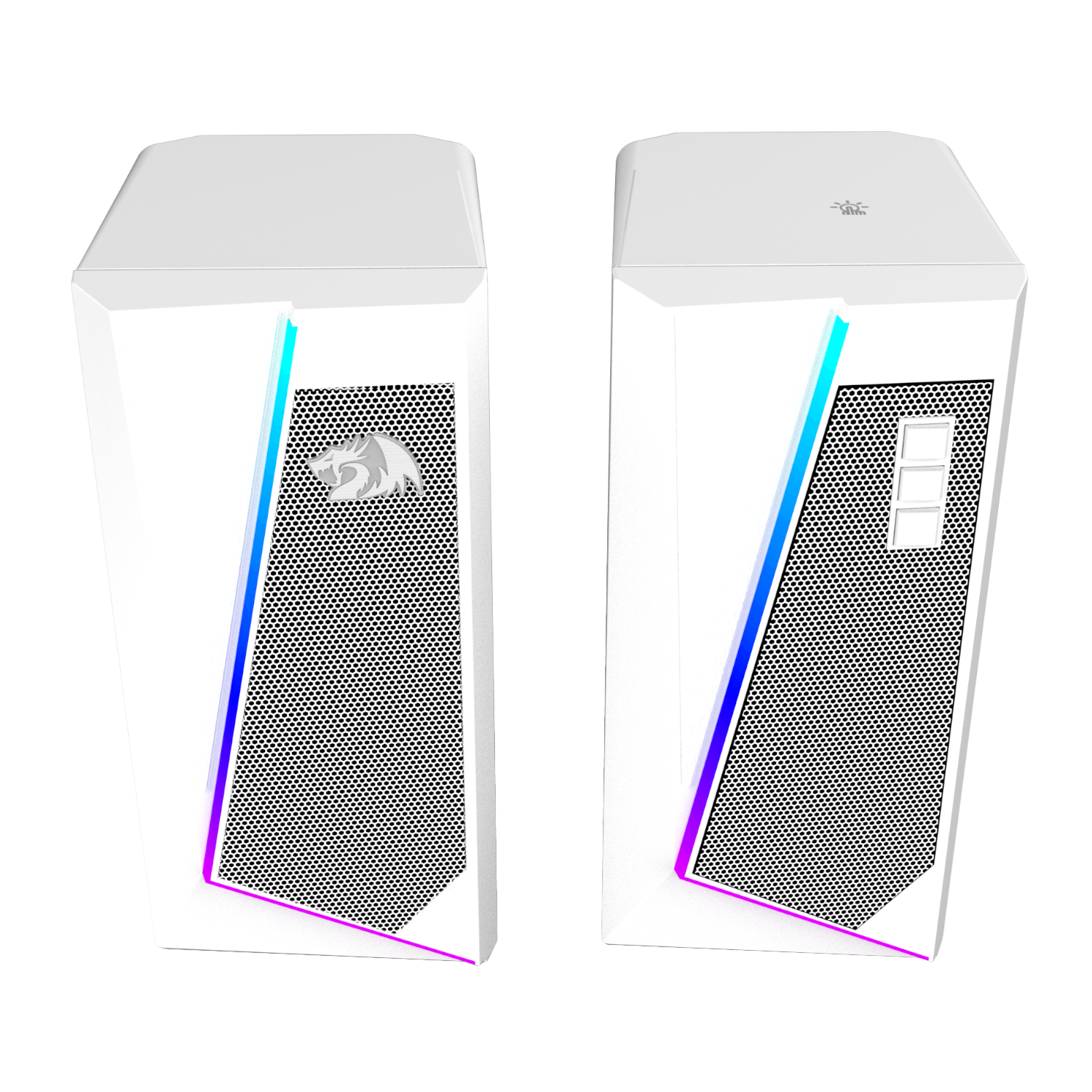 RD-GS520W_Redragon-GS20W-ANVIL-3W-2.0-RGB-Stereo-Desktop-PC-Speakers-White_wr_04a Redragon GS20W ANVIL 3W 2.0 RGB Stereo Desktop PC Speakers - White