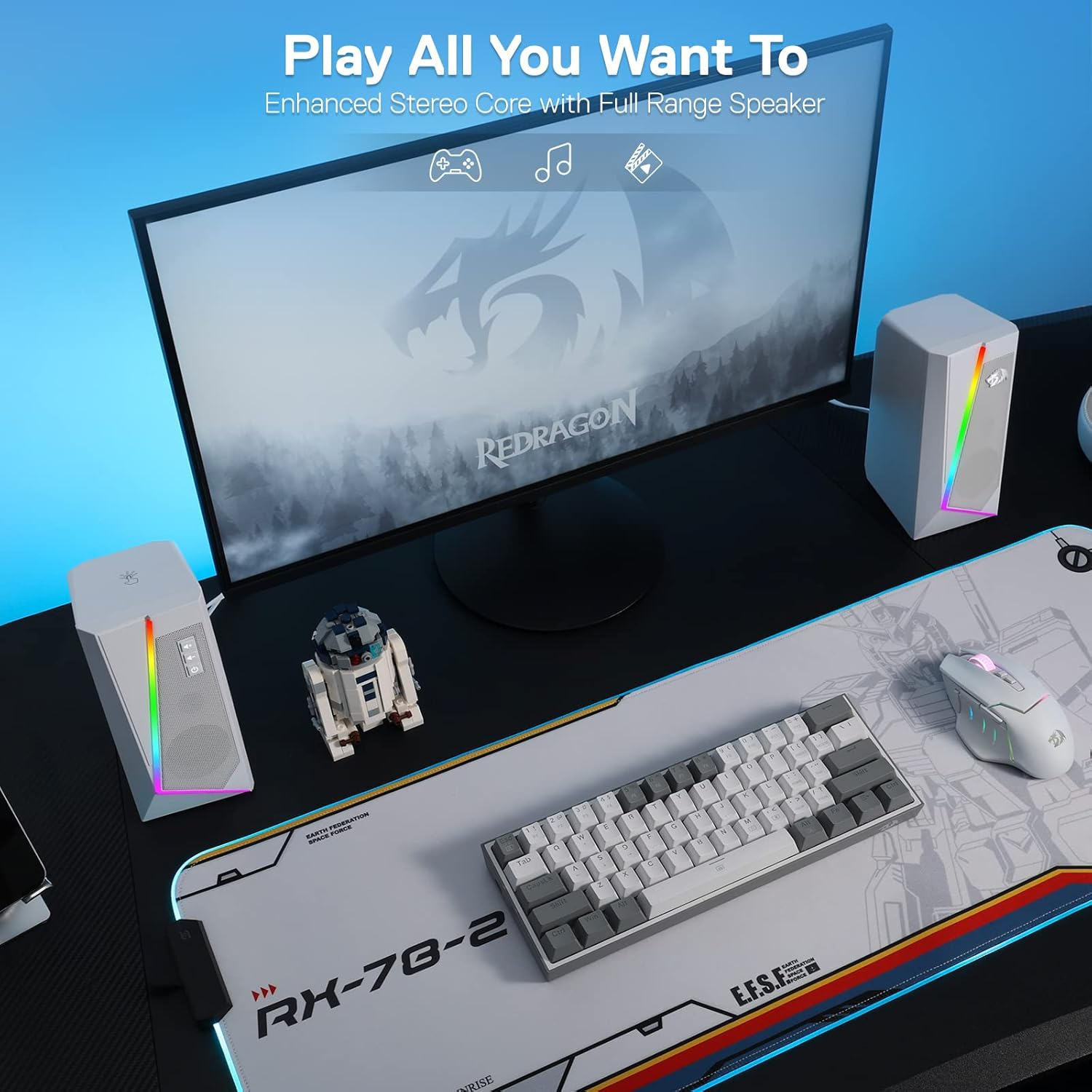 RD-GS520W_Redragon-GS20W-ANVIL-3W-2.0-RGB-Stereo-Desktop-PC-Speakers-White_wr_07a Redragon GS20W ANVIL 3W 2.0 RGB Stereo Desktop PC Speakers - White