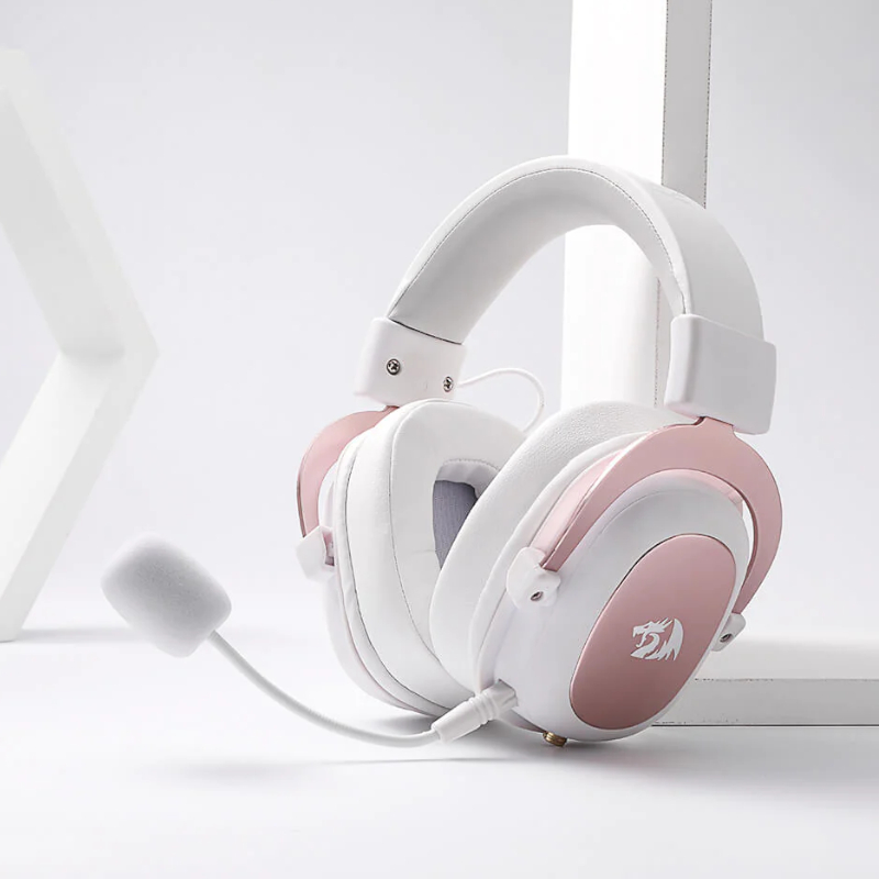 RD-H510W_wr_05 REDRAGON Over-Ear ZEUS 2 USB Gaming Headset - White