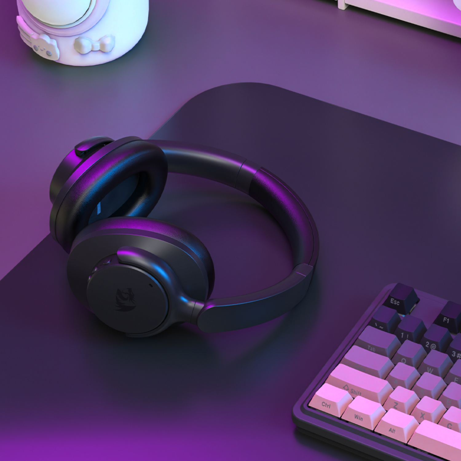 RD-H610_Redragon-H610-VIBECORE-Over-ear-Headphones-Black_wr_08a Redragon H610 VIBECORE ANC Bluetooth Wireless Over-ear Headphones - Black