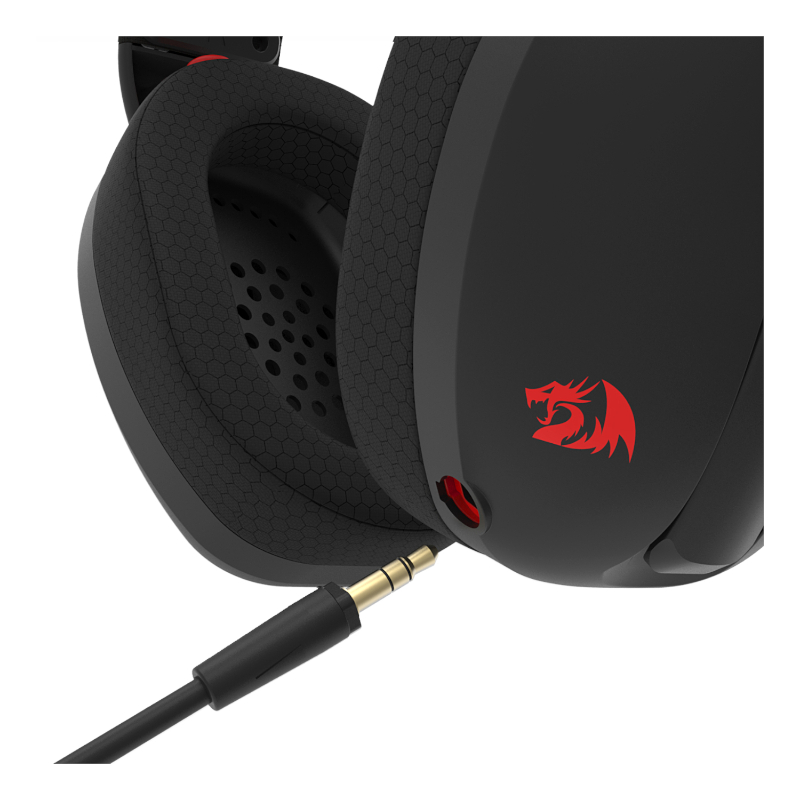 RD-H848_wr_04 REDRAGON Over-Ear IRE BT5.2 Wireless Gaming Headset - Black