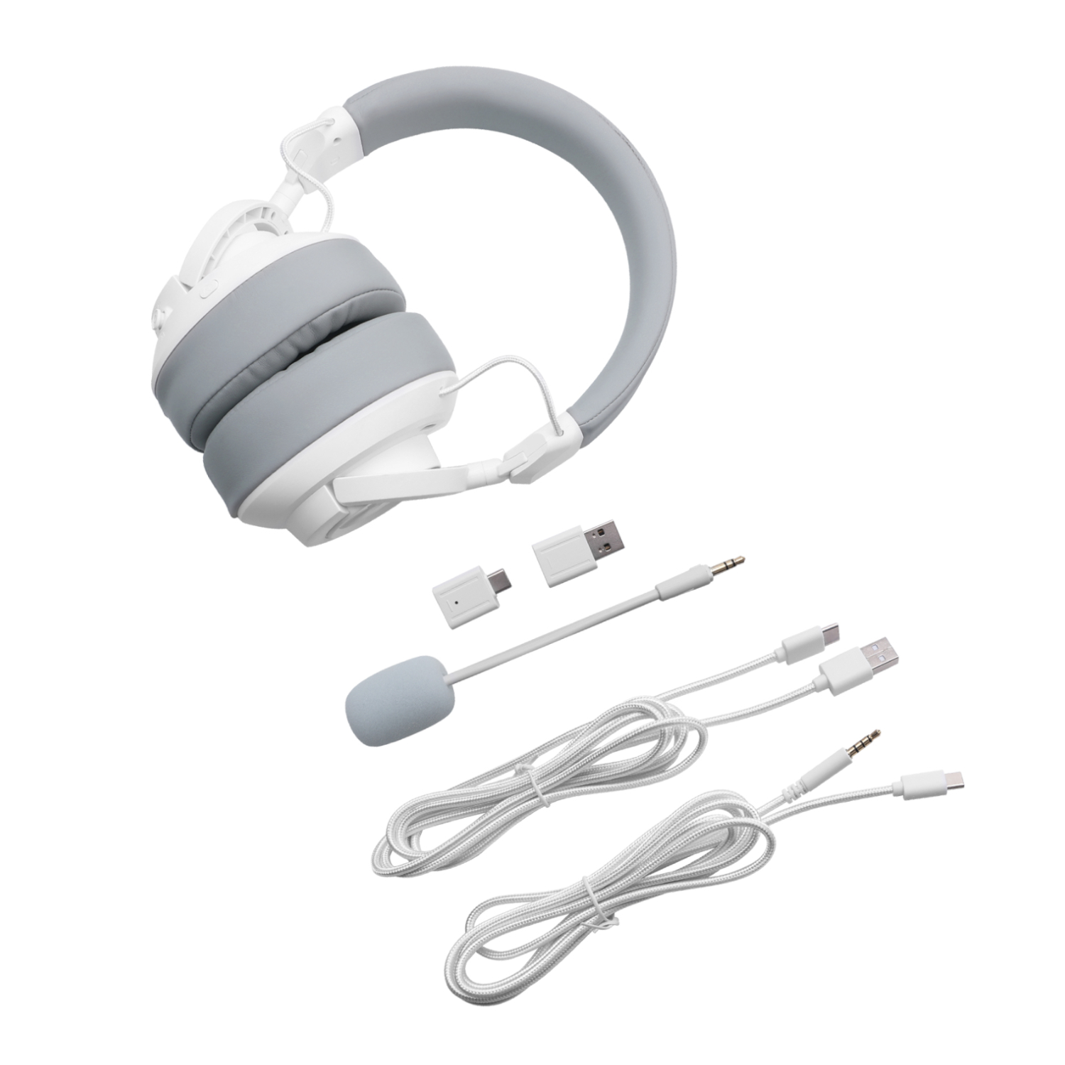 RD-H889WG_Redragon-H889W-SPECTRA-PRO-Over-Ear-Wireless-Headphones-White_wr_07a Redragon H889W SPECTRA PRO Over-Ear Wireless Headphones - White