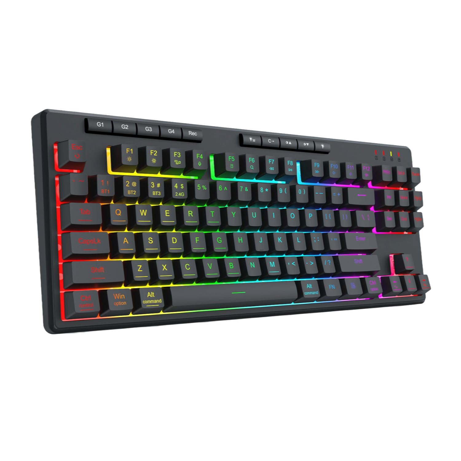 RD-K516RGB-PRO_Redragon-KB-Shiva-Pro-WRS-Black_02 Redragon SHIVA PRO Wireless keyboard - Black