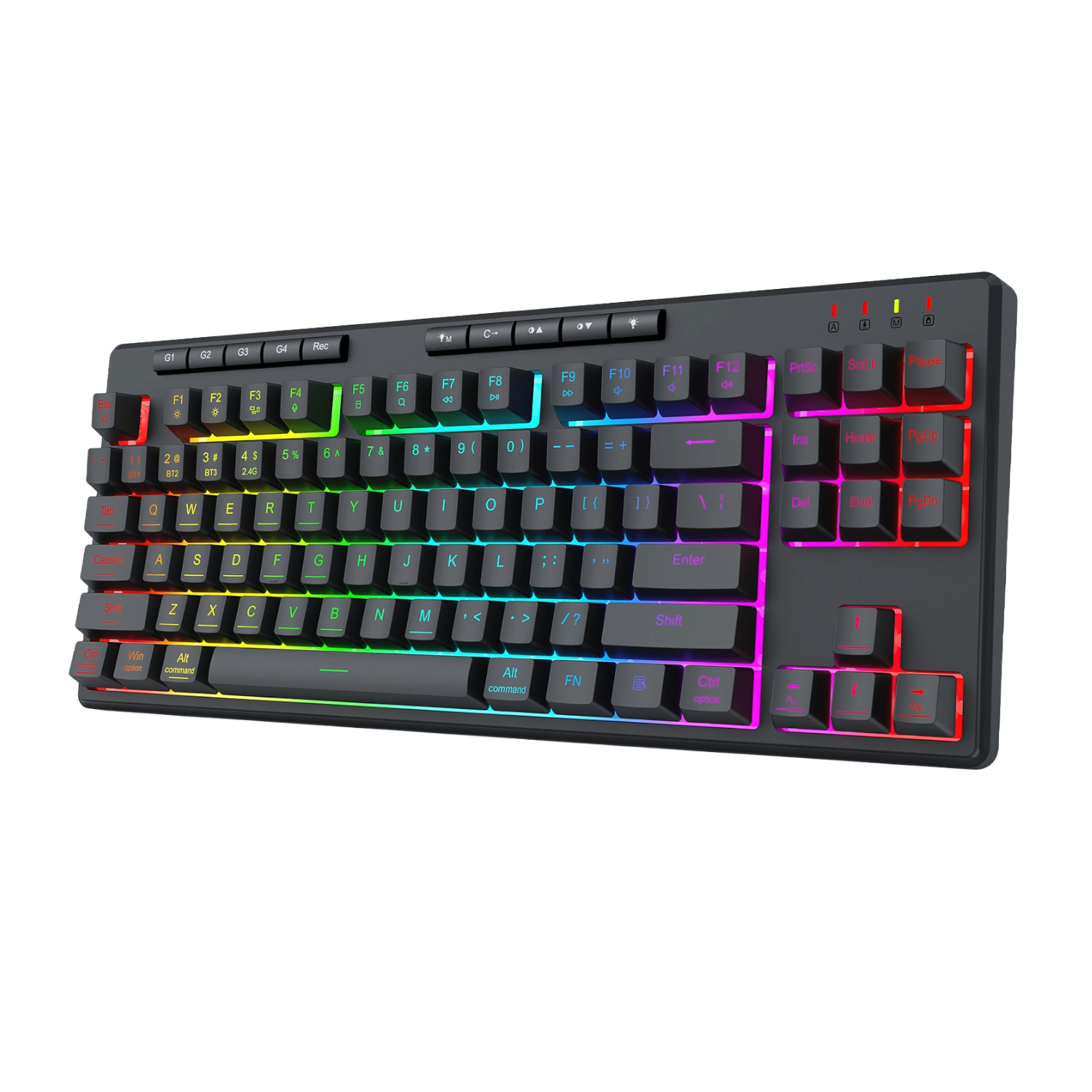 RD-K516RGB-PRO_Redragon-KB-Shiva-Pro-WRS-Black_03 Redragon SHIVA PRO Wireless keyboard - Black