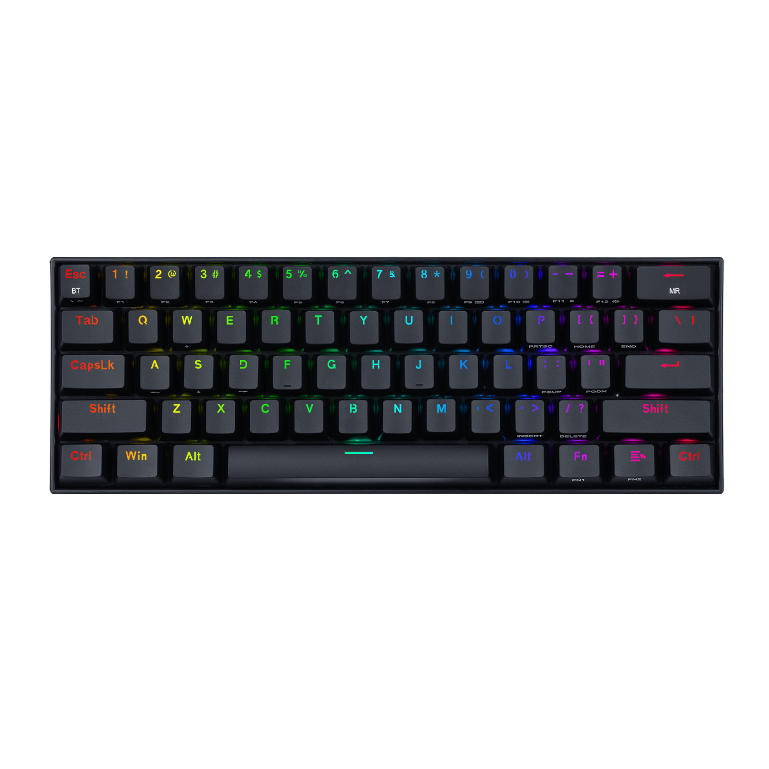 RD-K530RGB-PRO_REDRAGON-DRACONIC-PRO-Mechanical-61-Key-Mechanical-Keyboard-RGB-–-Black_wr_02a REDRAGON DRACONIC PRO Mechanical 61 Key|Bluetooth 5.0|RGB 9 Colour Modes|Rechargable Battery|Type-C Charging Cable Gaming Keyboard - Black