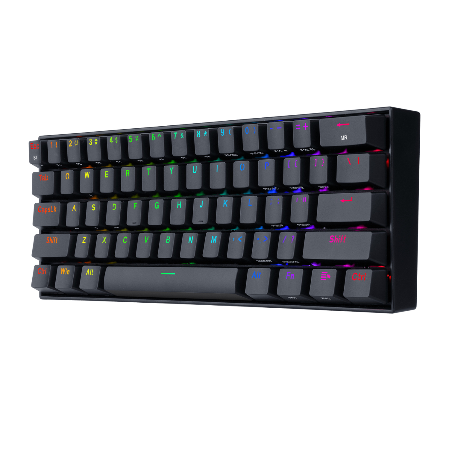 RD-K530RGB-PRO_REDRAGON-DRACONIC-PRO-Mechanical-61-Key-Mechanical-Keyboard-RGB-–-Black_wr_03a REDRAGON DRACONIC PRO Mechanical 61 Key|Bluetooth 5.0|RGB 9 Colour Modes|Rechargable Battery|Type-C Charging Cable Gaming Keyboard - Black