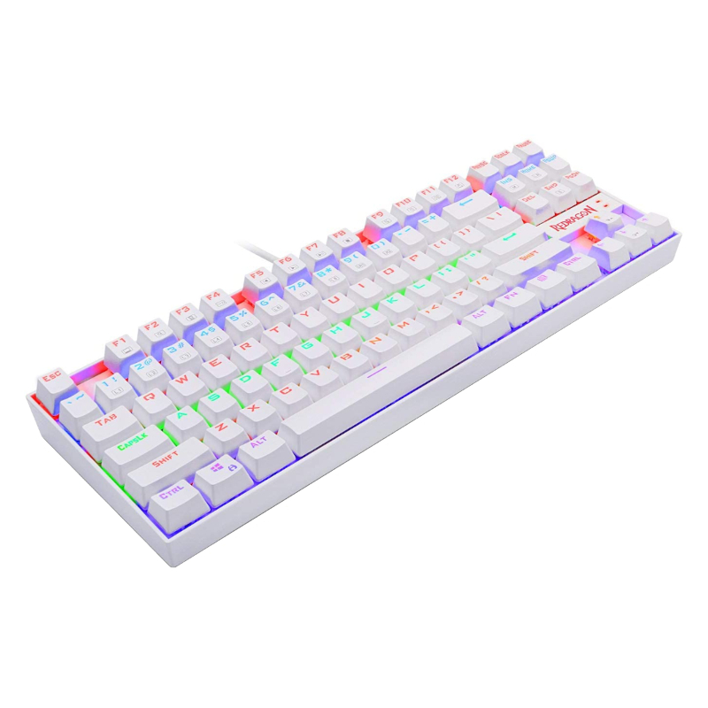 RD-K552W-RGB_wr_04 REDRAGON KUMARA Mechanical 87 Key|RGB Backlit Gaming Keyboard - White