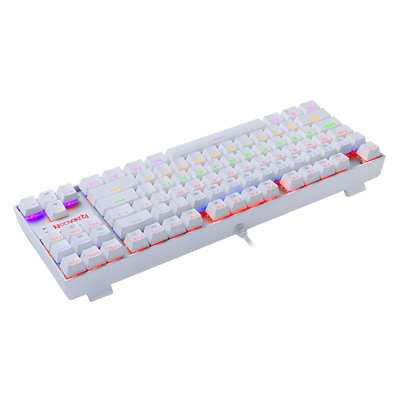 RD-K552W-RGB_wr_05 REDRAGON KUMARA Mechanical 87 Key|RGB Backlit Gaming Keyboard - White