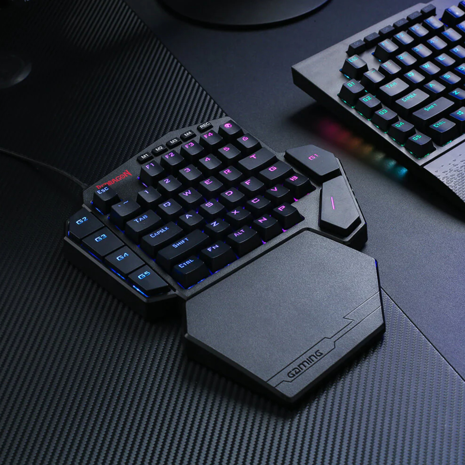 RD-K585RGB-PRO-B_Redragon-K585-DITI-ELITE-PRO-RGB-40-Wireless-Mechanical-Gaming-Keyboard-Blue-Switches_wr_03a Redragon K585 DITI ELITE PRO RGB 40% Wireless Mechanical Gaming Keyboard - Blue Switches