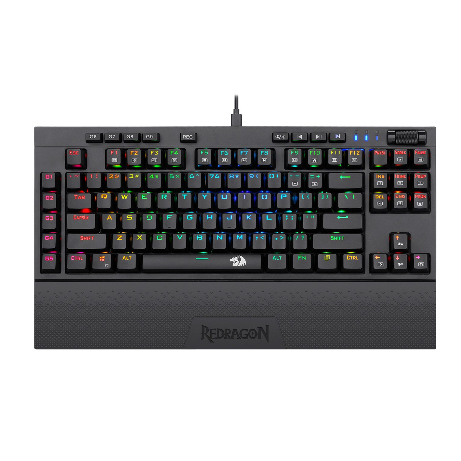 RD-K588RGB_Redragon-K588-RGB-Pro-BROADSWORD-TKL-Mechanical-Wired-Gaming-Keyboard-Black_wr_01a Redragon K588 RGB Pro BROADSWORD TKL Mechanical Wired Gaming Keyboard - Black