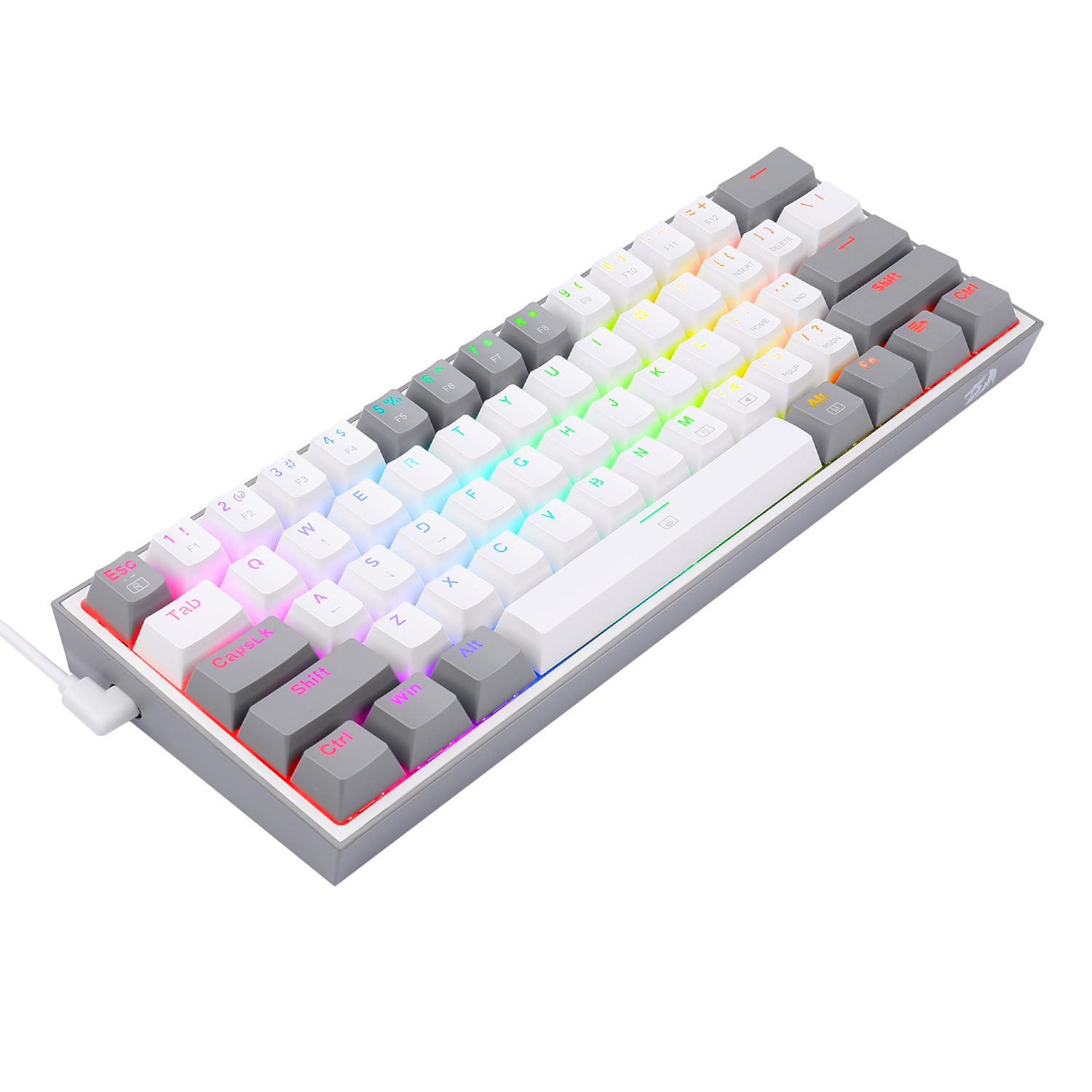 RD-K617-RGB-WG_Redragon-K617-FIZZ-60-Wired-RGB-Gaming-Keyboard-White-Grey_wr_04 Redragon K617 FIZZ 60% Wired RGB Gaming Keyboard - White/Grey