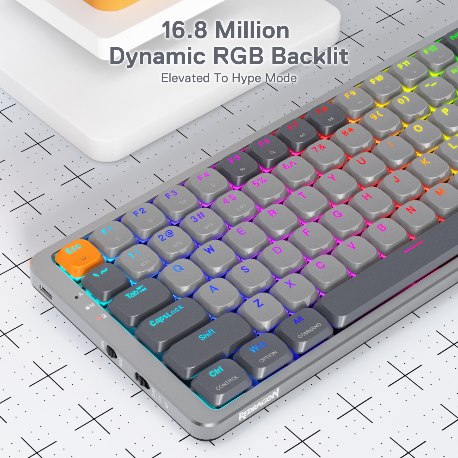 RD-K652GG-RGB-PRO_Redragon-AZURE-Wireless-Mechanical-Gaming-Keyboard_wr_05a REDRAGON MECHANICAL AZURE Wireless Gaming Keyboard