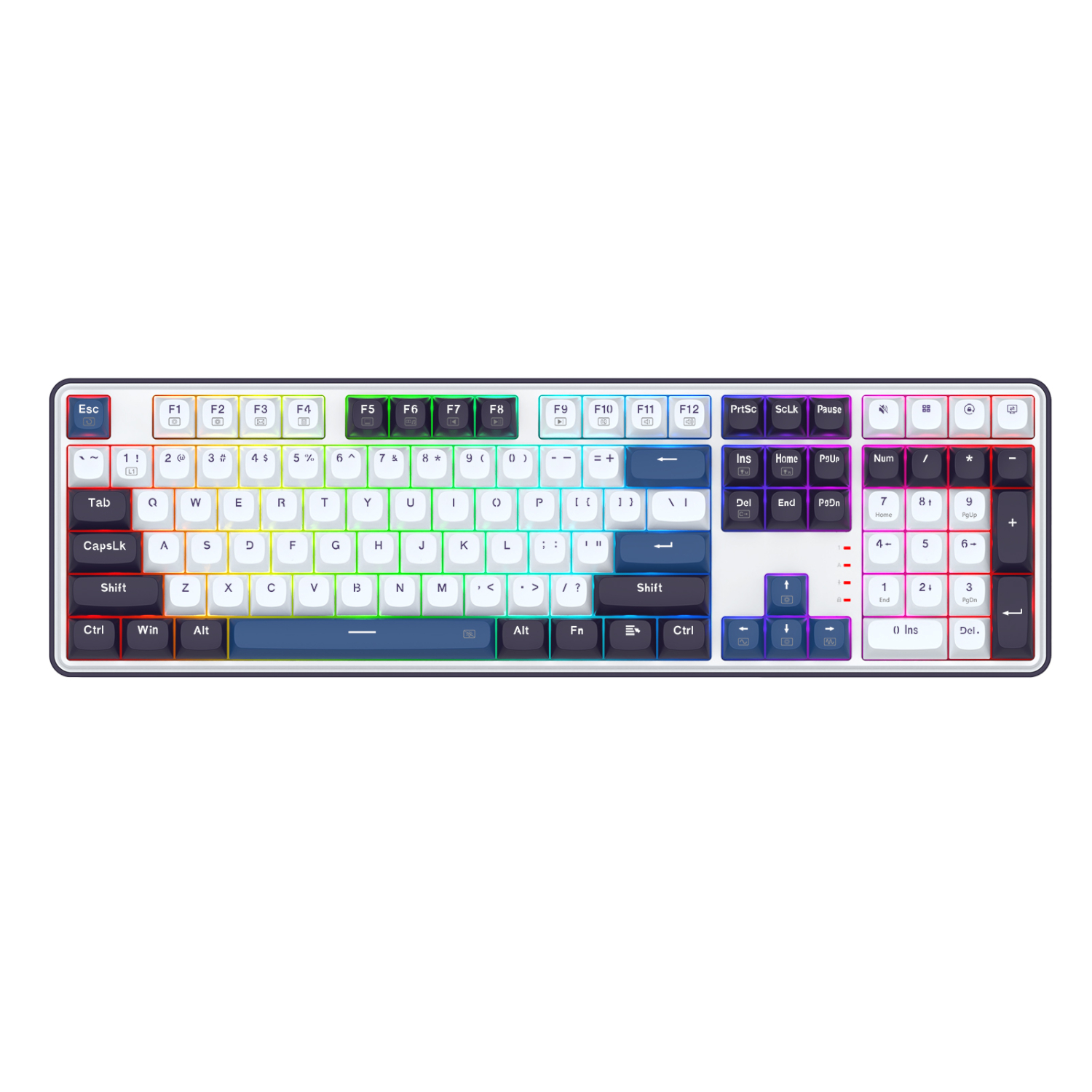 RD-K689WBB-RGB_REDRAGON-KB-MECH-WYVERN-WIRED-RGB-BK_wr_01 Redragon K689 WYVERN RGB Wired Mechanical Keyboard - White/Black