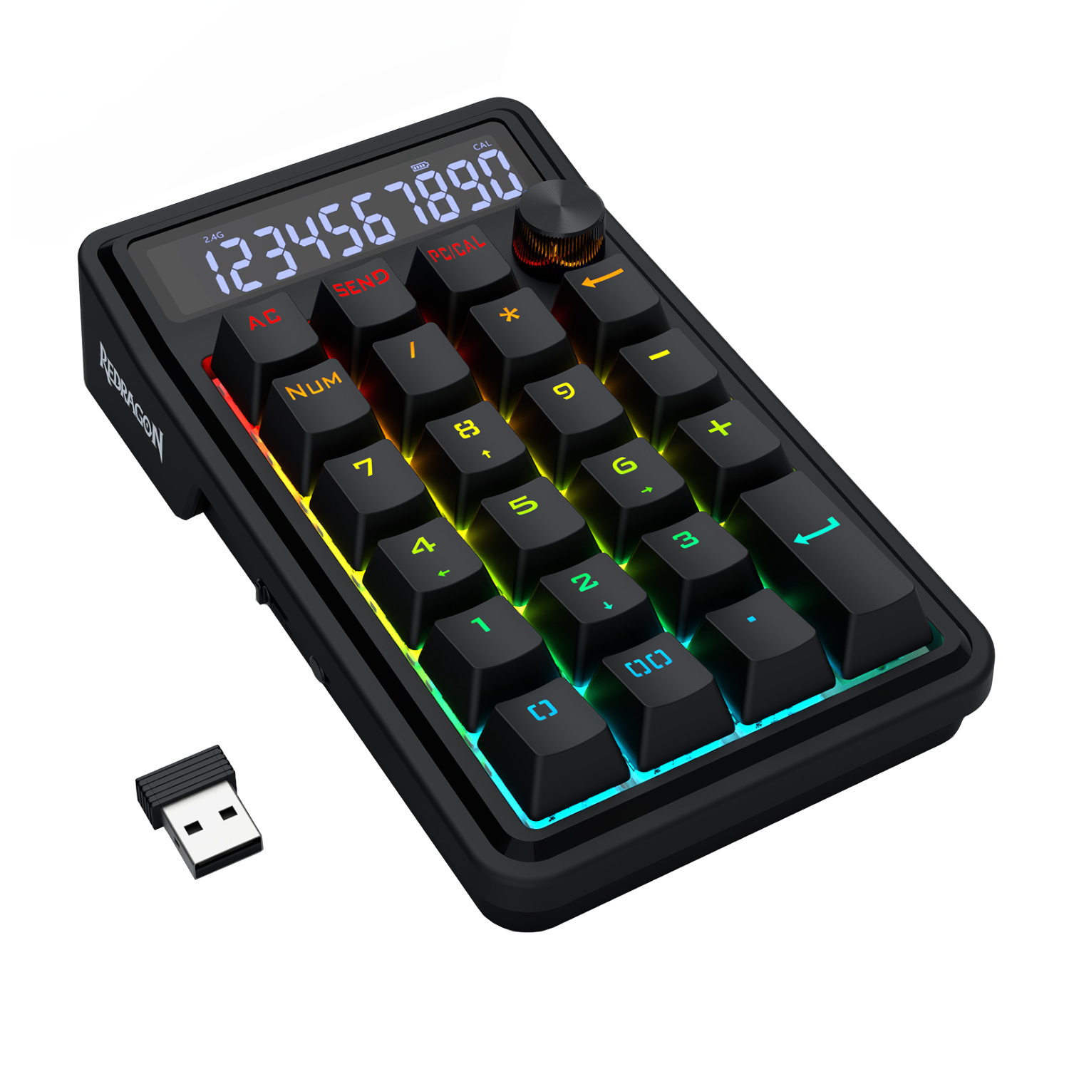 RD-K733-RGB-WL_Redragon-K733-COVE-RGB-Wireless-Mechanical-Numpad-Keyboard_wr_03a Redragon K733 COVE RGB Wireless Mechanical Numpad