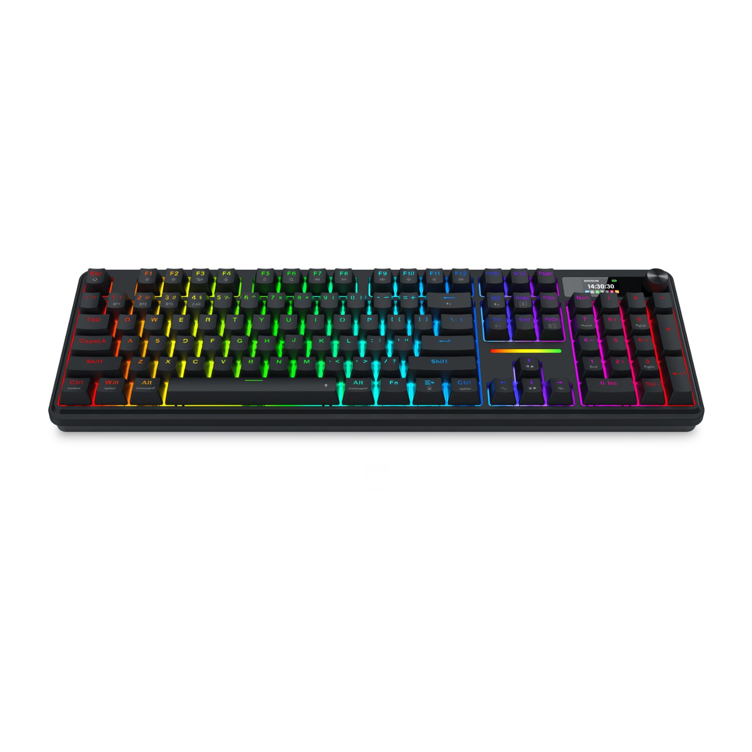 RD-K762RGB-PRO_Redragon_K762_TERRAFLARE_PRO_RGB_Wireles_wr_02 Redragon K762 TERRAFLARE PRO RGB Wireless Gasket Gaming Keyboard