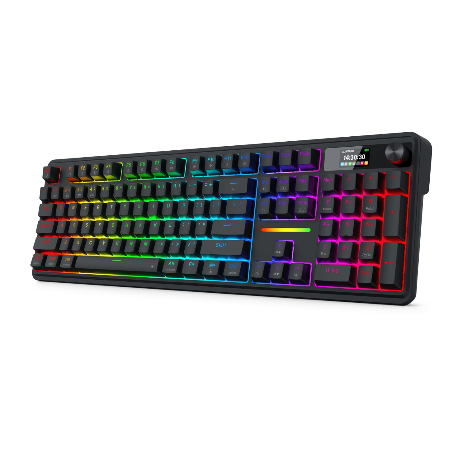 RD-K762RGB-PRO_Redragon_K762_TERRAFLARE_PRO_RGB_Wireles_wr_05 Redragon K762 TERRAFLARE PRO RGB Wireless Gasket Gaming Keyboard