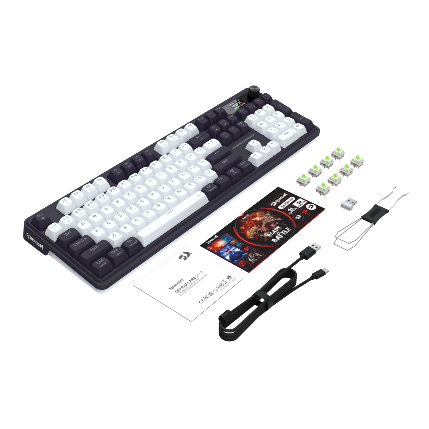 RD-K762WB-RGB-PRO_Redragon-K762WB-RGB-PRO-LCD-Full-size-Gasket-Mechanical-Keyboard-Black_wr_04a Redragon K762WB-RGB-PRO LCD Full-size Gasket Mechanical Keyboard - Black
