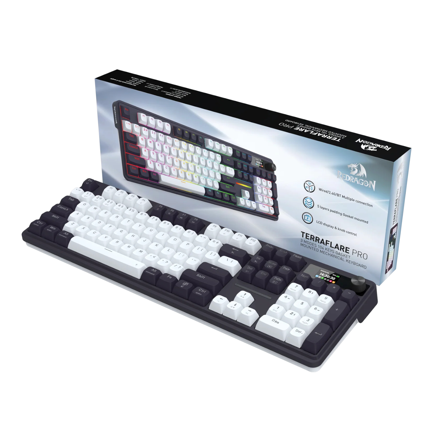 RD-K762WB-RGB-PRO_Redragon-K762WB-RGB-PRO-LCD-Full-size-Gasket-Mechanical-Keyboard-Black_wr_05a Redragon K762WB-RGB-PRO LCD Full-size Gasket Mechanical Keyboard - Black