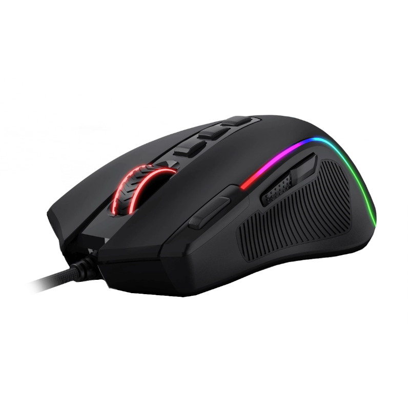 RD-M612-RGB_wr_03 REDRAGON PREDATOR 4000DPI RGB Ergo Gaming Mouse - Black