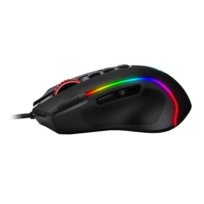 RD-M612-RGB_wr_04 REDRAGON PREDATOR 4000DPI RGB Ergo Gaming Mouse - Black