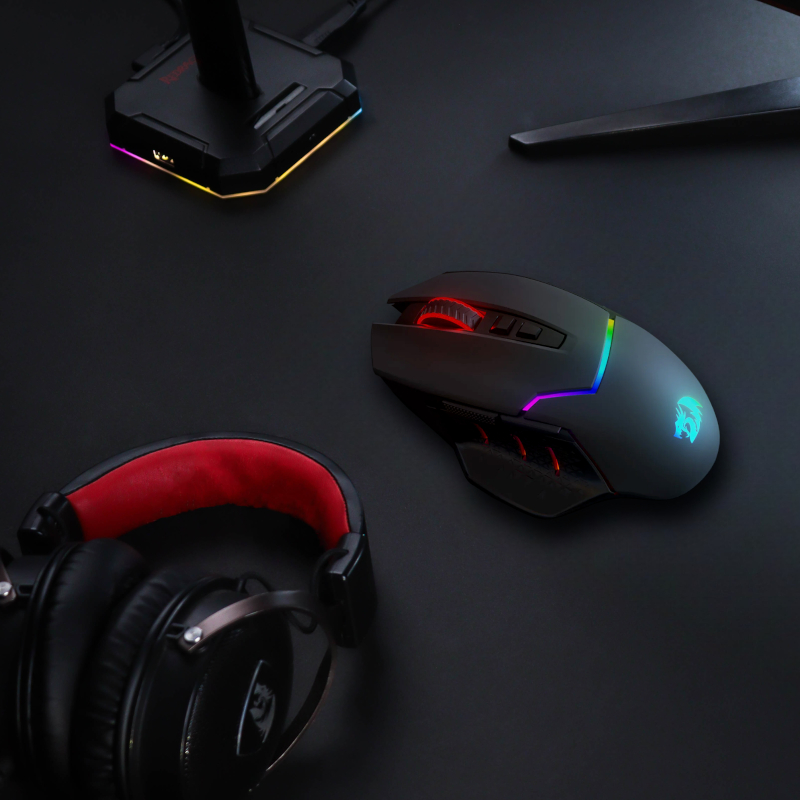 RD-M690-PRO_wr_06 REDRAGON Mirage Pro 8000DPI RGB Wireless Gaming Mouse - Black