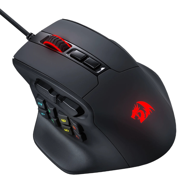 RD-M811-RGB_wr_03 REDRAGON Aatrox 6200DP RGB MMO Gaming Mouse - Black