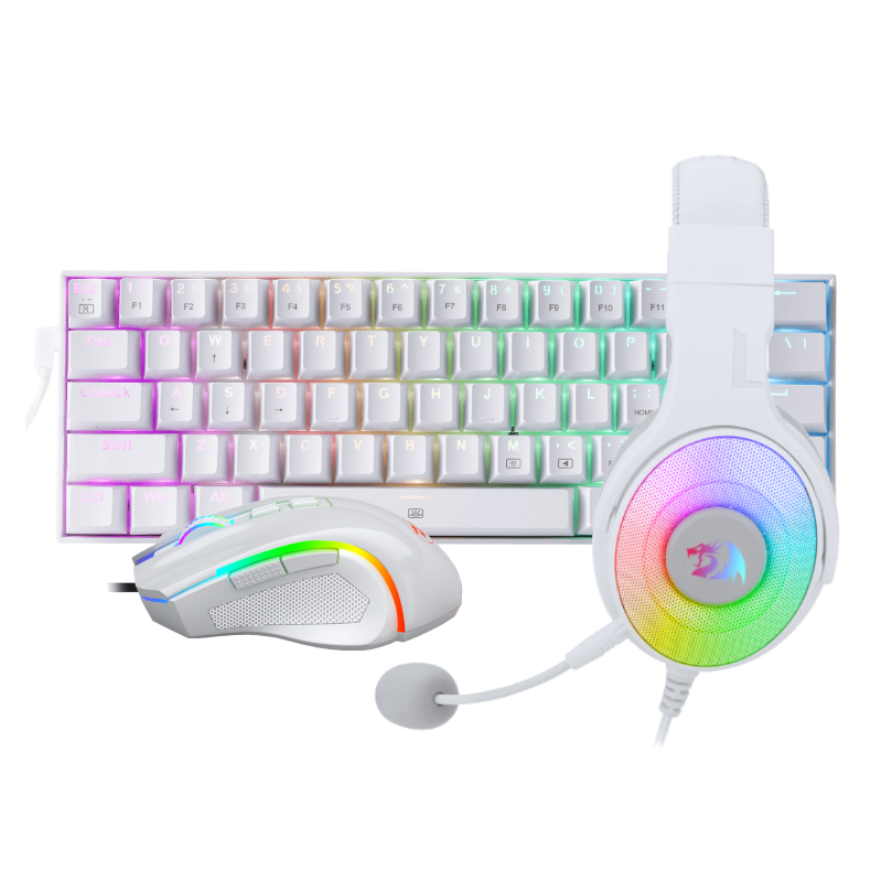 RD-S129W_wr_01 REDRAGON 3IN1 MS|HS|KB WIRED COMBO - WHITE