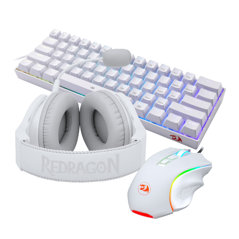 RD-S129W_wr_02 REDRAGON 3IN1 MS|HS|KB WIRED COMBO - WHITE