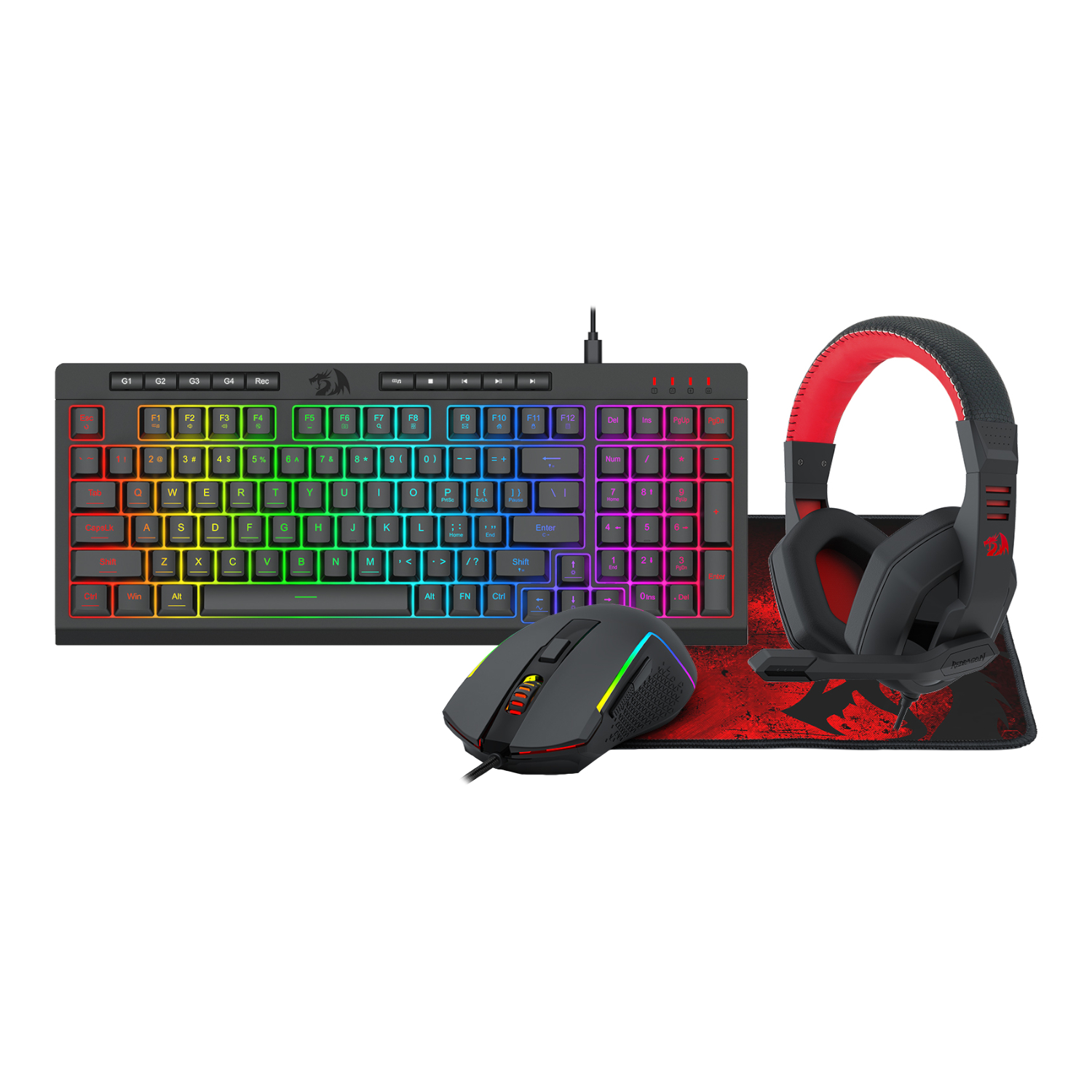 RD-S149_Redragon-4-in-1-Keyboard_Mouse_Mousepad_Headset-Gaming-Combo_wr_01a Redragon 4-in-1 Keyboard | Mouse | Mousepad | Headset Gaming Combo