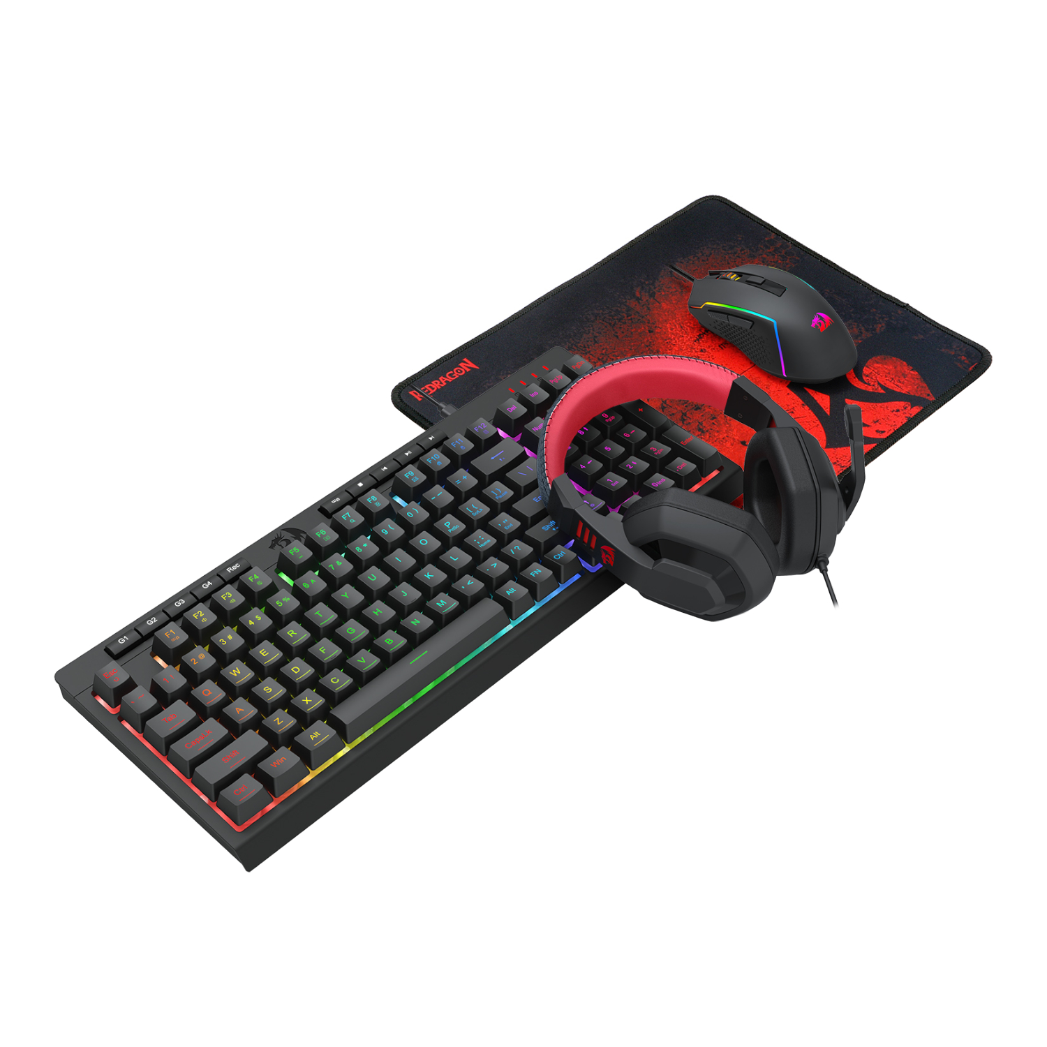 RD-S149_Redragon-4-in-1-Keyboard_Mouse_Mousepad_Headset-Gaming-Combo_wr_02a Redragon 4-in-1 Keyboard | Mouse | Mousepad | Headset Gaming Combo