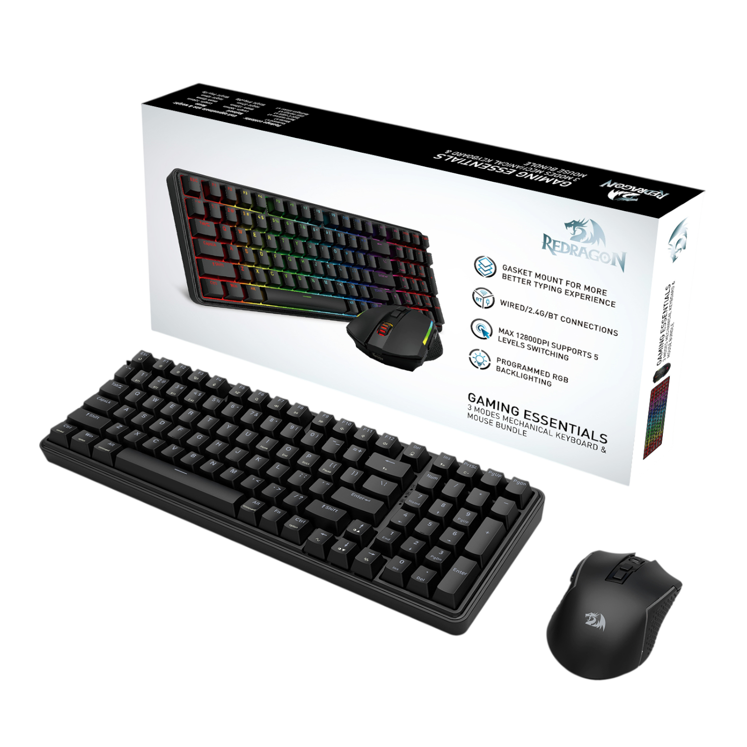 RD-S162_Redragon-S162-2-in-1-RGB-Wireless-Keyboard-and-Mouse-Gaming-Combo-Black_wr_08a Redragon S162 RGB 3-Mode Wireless Mechanical Gaming Keyboard and Mouse Combo - Black