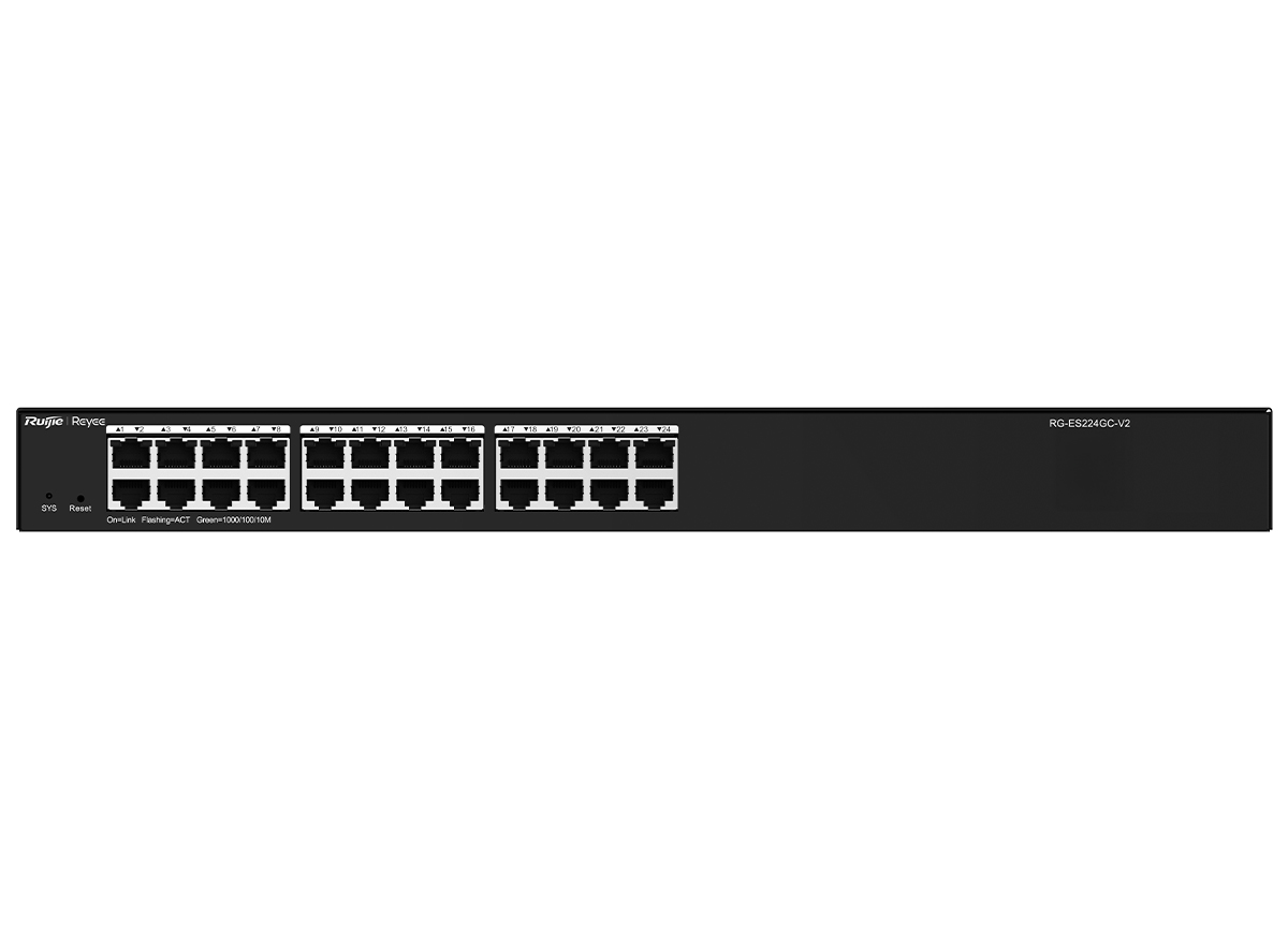 RG-ES224G Reyee 24 Port Gigabit Smart Managed Switch