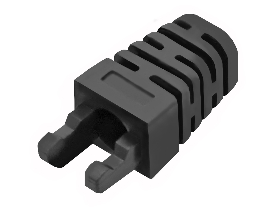 RJ45CB-BL Linkbasic RJ45 Black Crimp Boot