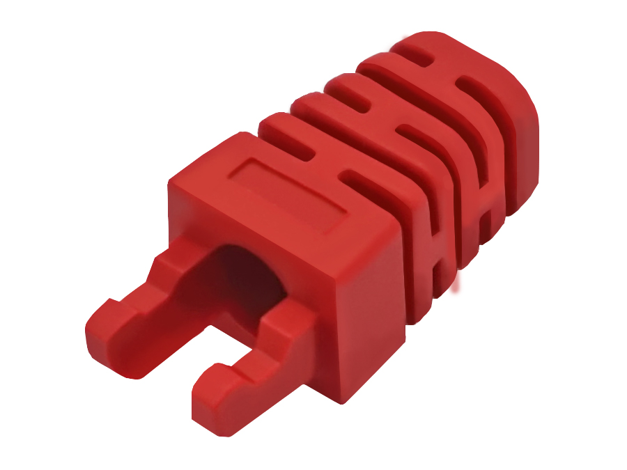 RJ45CB-R Linkbasic RJ45 Red Crimp Boot