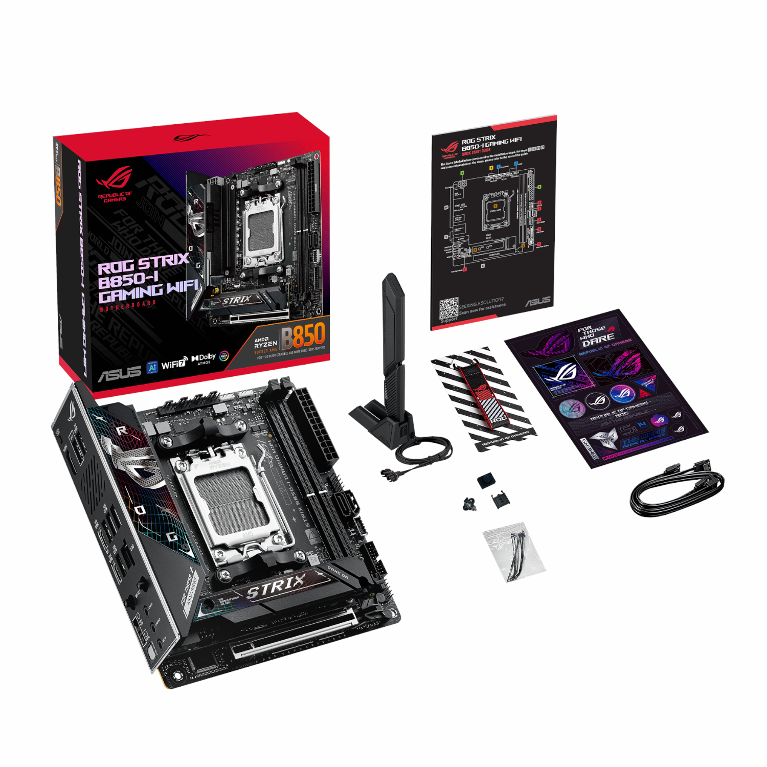 ROG-STRIX-B850-I-GAMING_Asus-ROG-Strix-B850-I-Gaming-WiFi-AM5-Mini-ITX-Gaming-Motherboard_wr_07a Asus ROG Strix B850-I Gaming WiFi AM5 Mini-ITX Gaming Motherboard