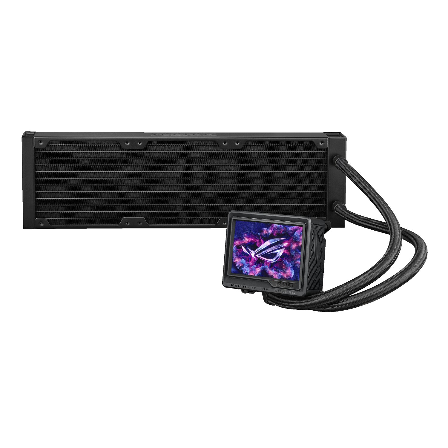 ROGRYUJINIII-360-ARGB-EXT-WR-07 Asus ROG Ryujin III ARGB AIO Liquid Cooler - 3.5" LCD Display