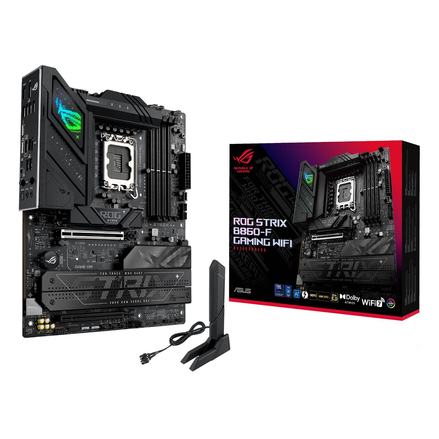 ROGSTRIXB860-FGAMINGWIFI-wr-01 Asus ROG STRIX B860-F Gaming Wi-Fi Motherboard - Intel LGA1851