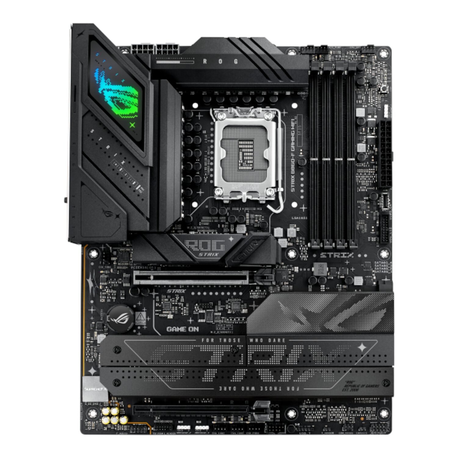 ROGSTRIXB860-FGAMINGWIFI-wr-02 Asus ROG STRIX B860-F Gaming Wi-Fi Motherboard - Intel LGA1851