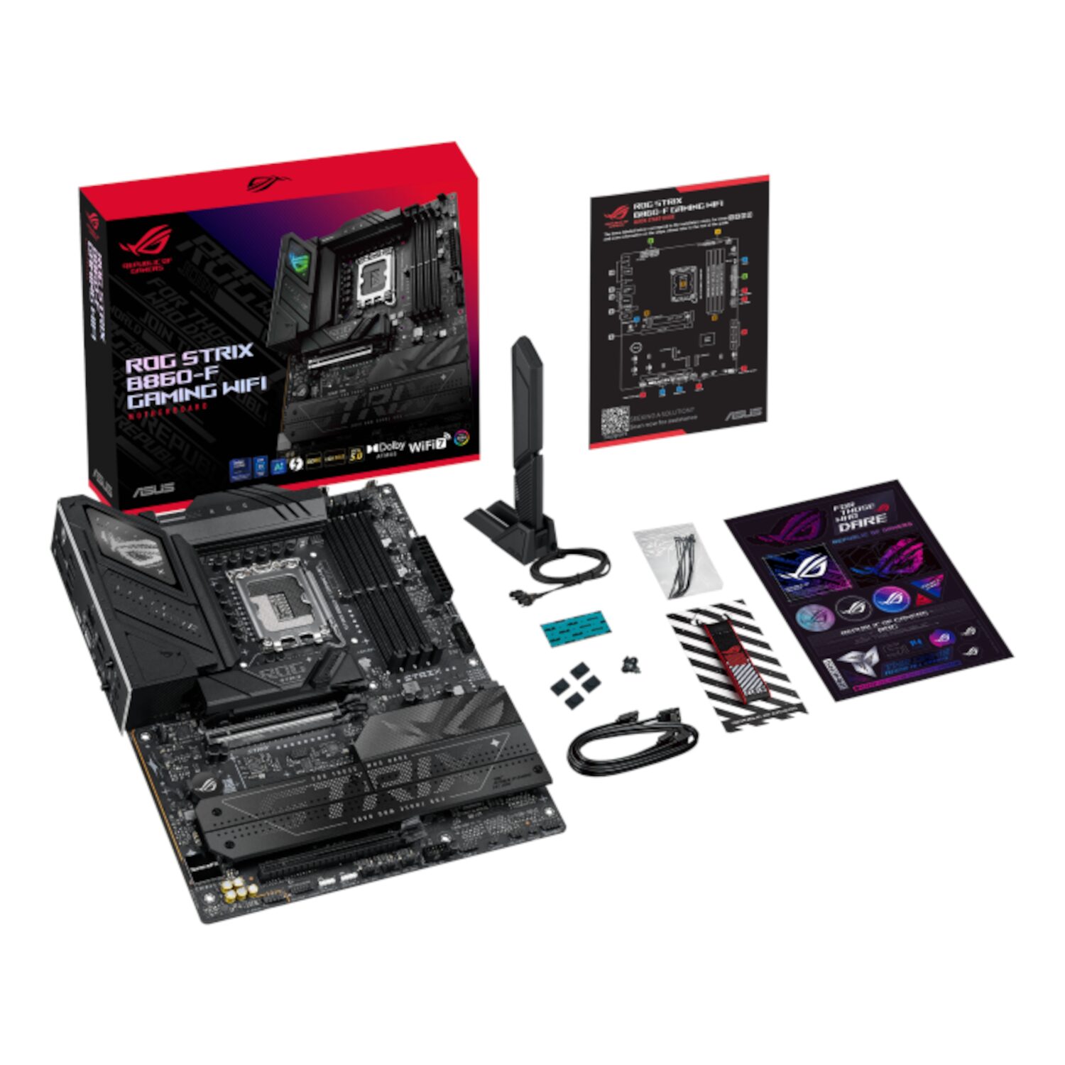 ROGSTRIXB860-FGAMINGWIFI-wr-08 Asus ROG STRIX B860-F Gaming Wi-Fi Motherboard - Intel LGA1851