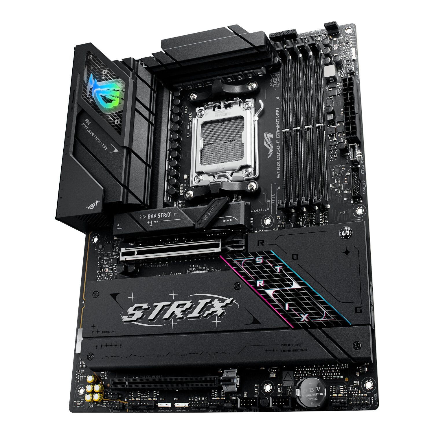 ROGSTRIXX850-FGAMINGWIFI-WR-03 Asus ROG Strix B850-F Gaming WiFi Motherboard - AMD AM5