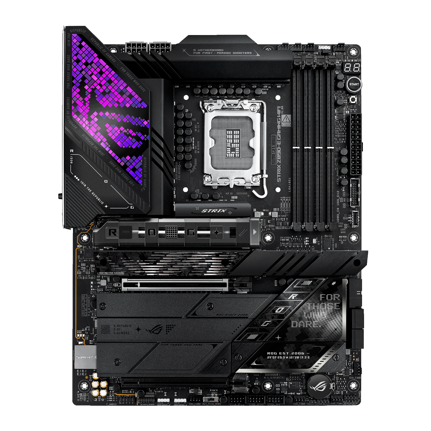 ROGSTRIXZ890-EGAMINGWIFI_Asus-ROG-Strix-Z890-E-Gaming-WIFI-Intel-LGA1851-ATX-Gaming-Motherboard-Black_wr_02 Asus ROG Strix Z890-E Gaming WIFI Intel LGA1851 ATX Gaming Motherboard
