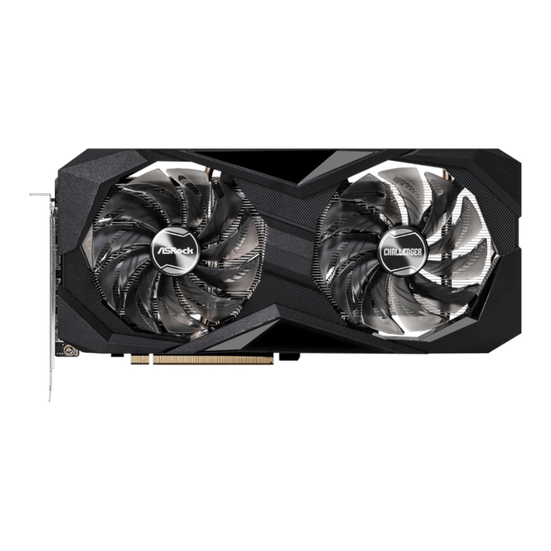 RX7600CHALLENGER8GOC_wr_02 ASRock Radeon RX7600 Challenger 8G OC GDDR6 128-BIT Graphics Card